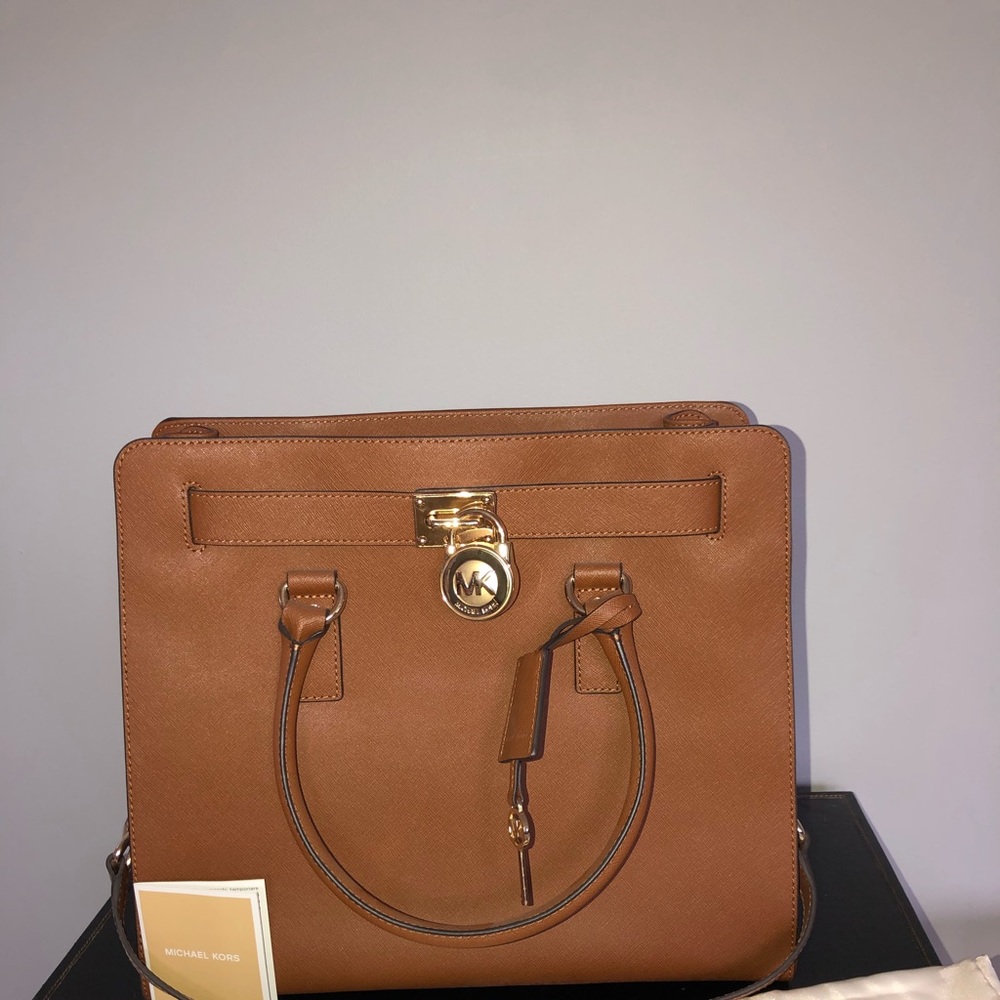 Michael Kors Brown Satchel Tote